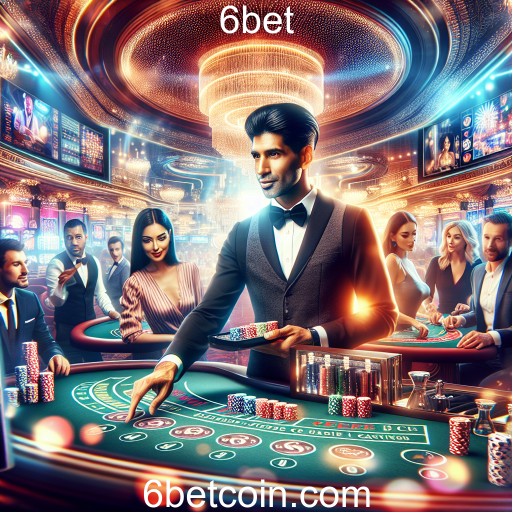 Experiência Imersiva no Cassino Ao Vivo do 6bet